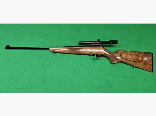 Carabina de pequeño calibre de un solo tiro con visor