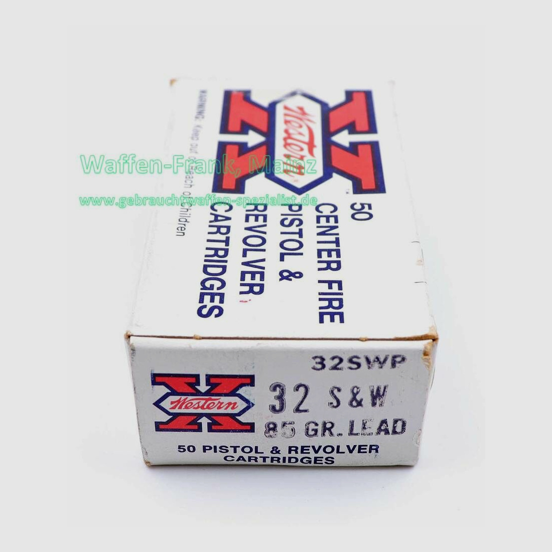 Winchester - USA cartucce per revolver .32S&W/short 85grs.