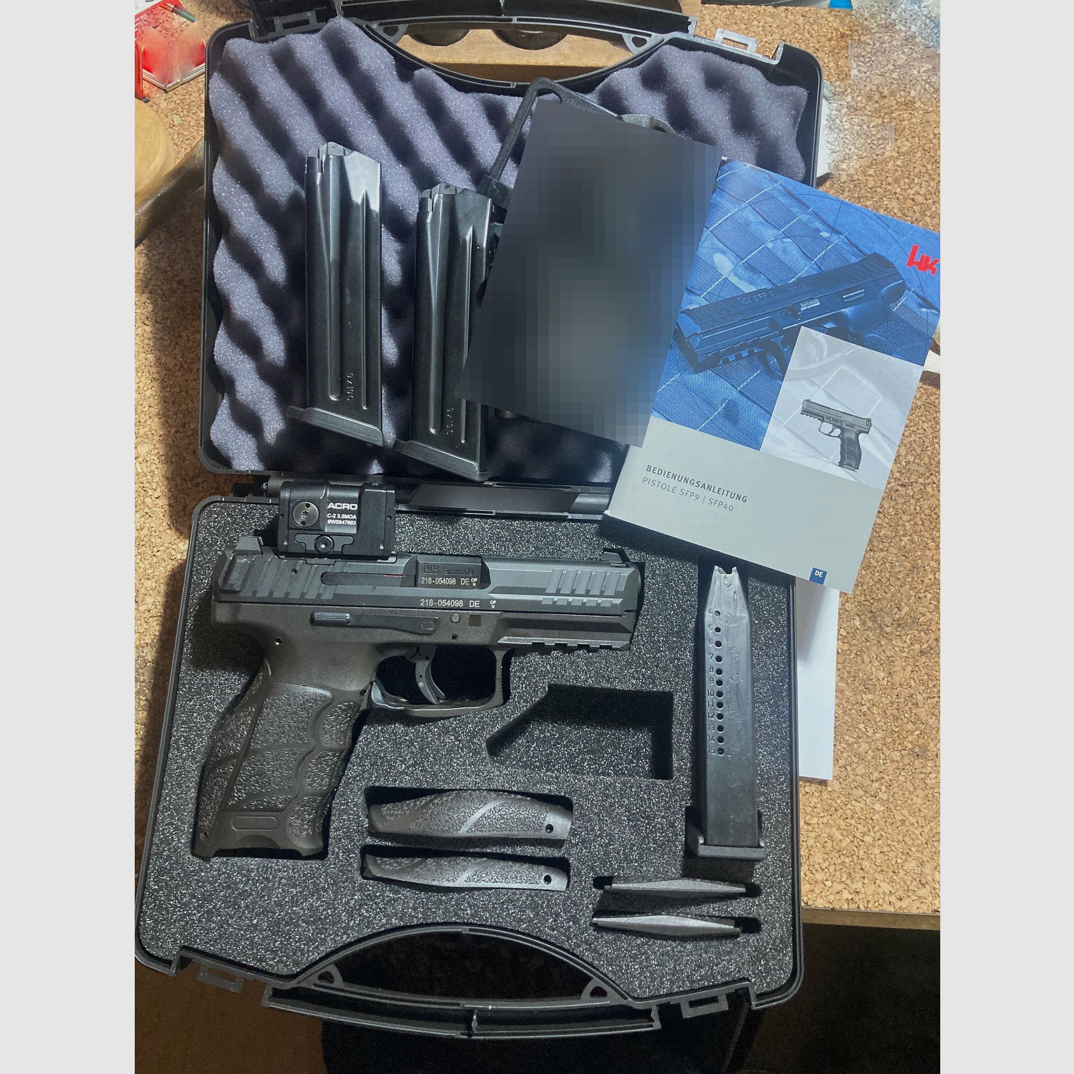 Heckler & Koch SFP9 - OR - Paddle - Aimpoint Acro C-2