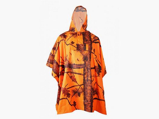Tarnponcho orange Treeland