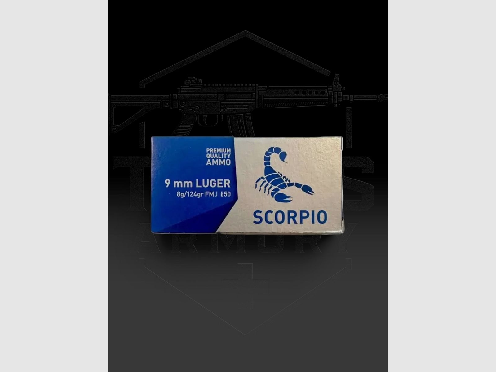 SCORPIO 9x19mm, 124gr, 50 Schuss, Bild 2 von 2