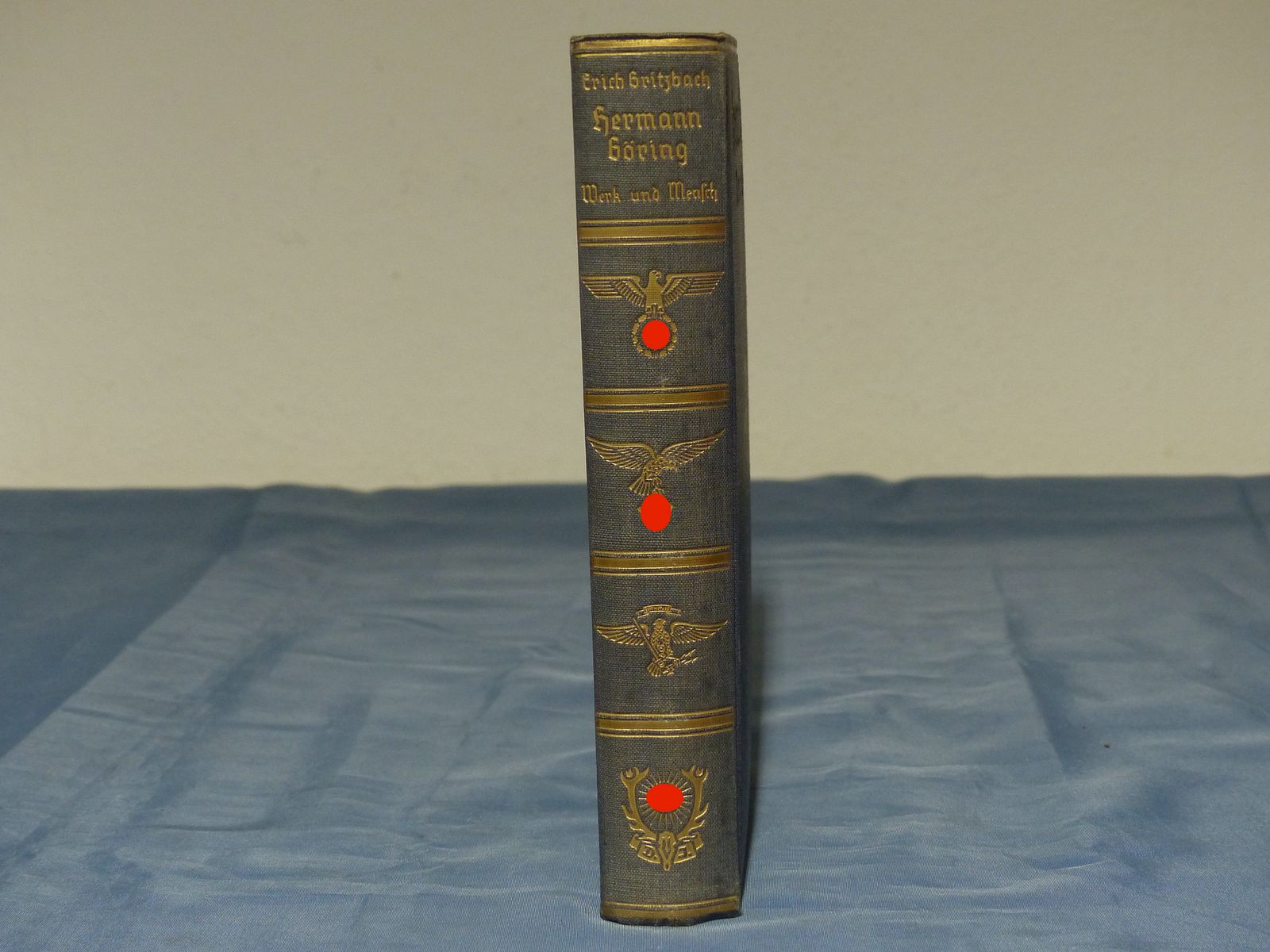 Libro Herman Göring, obra y hombre de Erich Gritzbach 1938 WK II WK 2, imagen 5 de 6