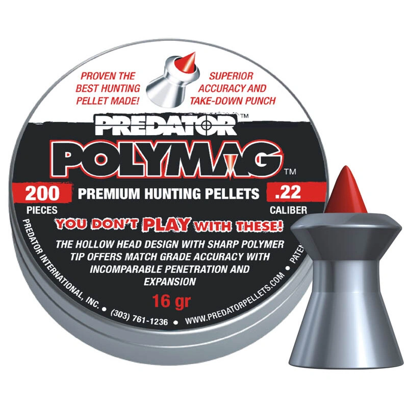 JSB Predator Polymag 5,5mm .22 16 gr (200 pièces)