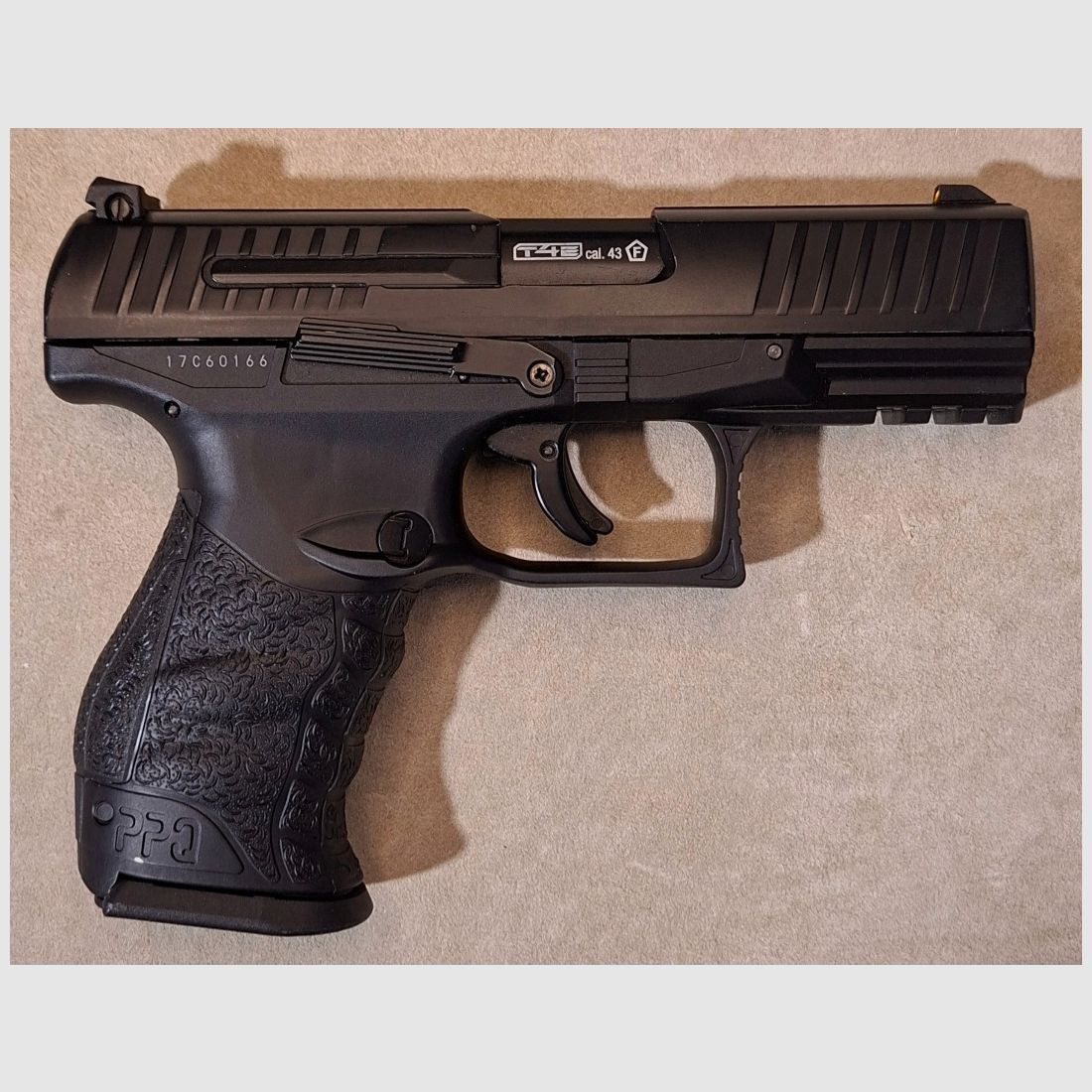 Walther PPQ RAM cal. 43, as new, collection liquidation