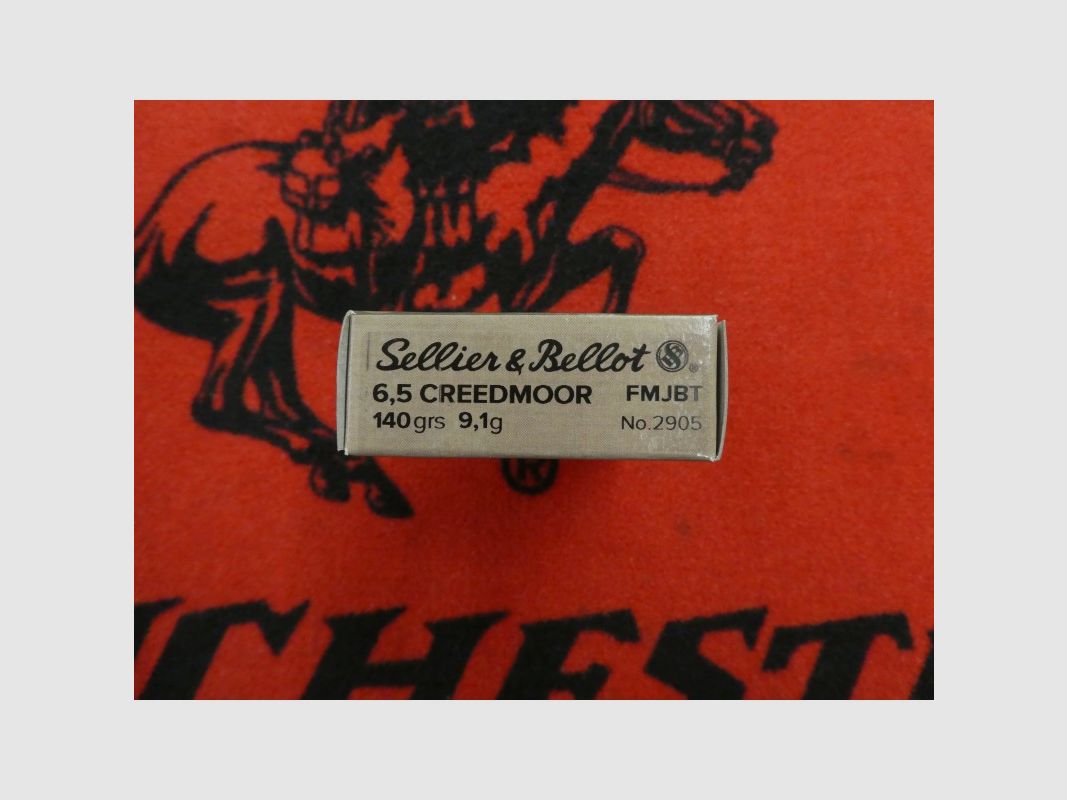 Sellier & Bellot 6,5 Creedmoor FMJBT 140 grs (x20), Bild 2 von 3