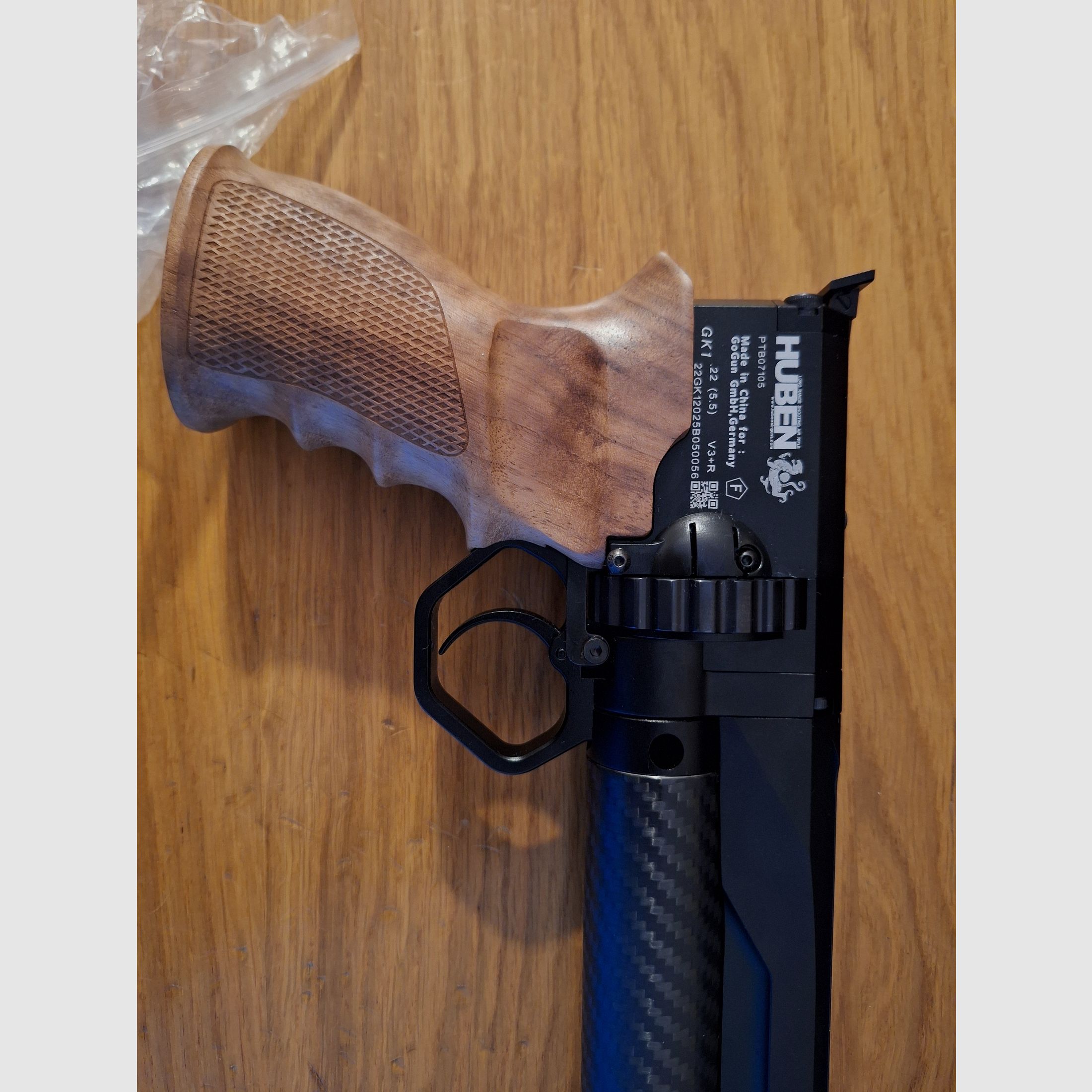 Huben GK1 V3 incl. silencer 7.5 Joules, very good condition,