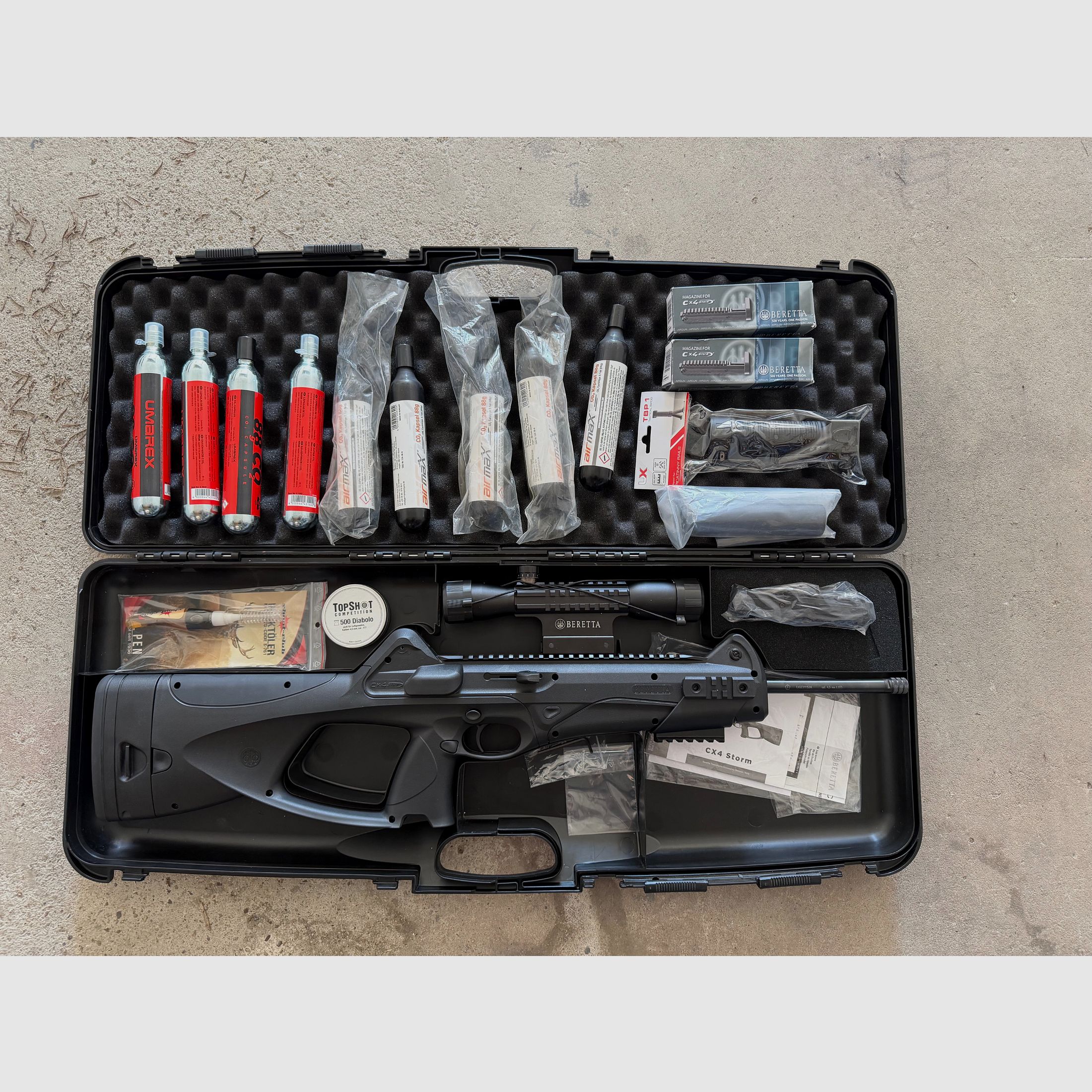 Beretta Cx4 Storm XT BLK 4,5 mm (.177) P CO2 < 7,5 J 30R