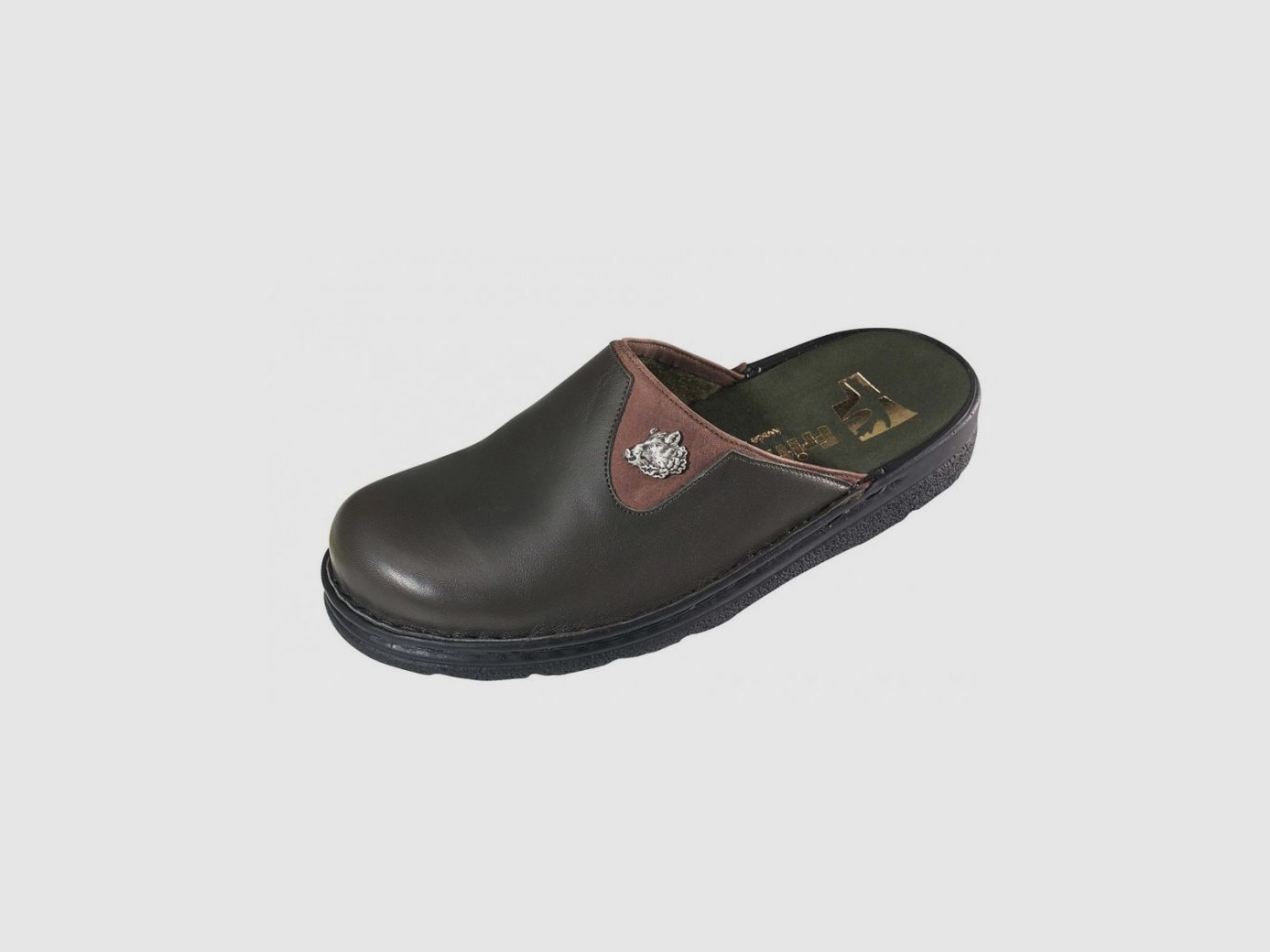 Chausson Fritzmann Wildzwijn Slipper Olive P. 47