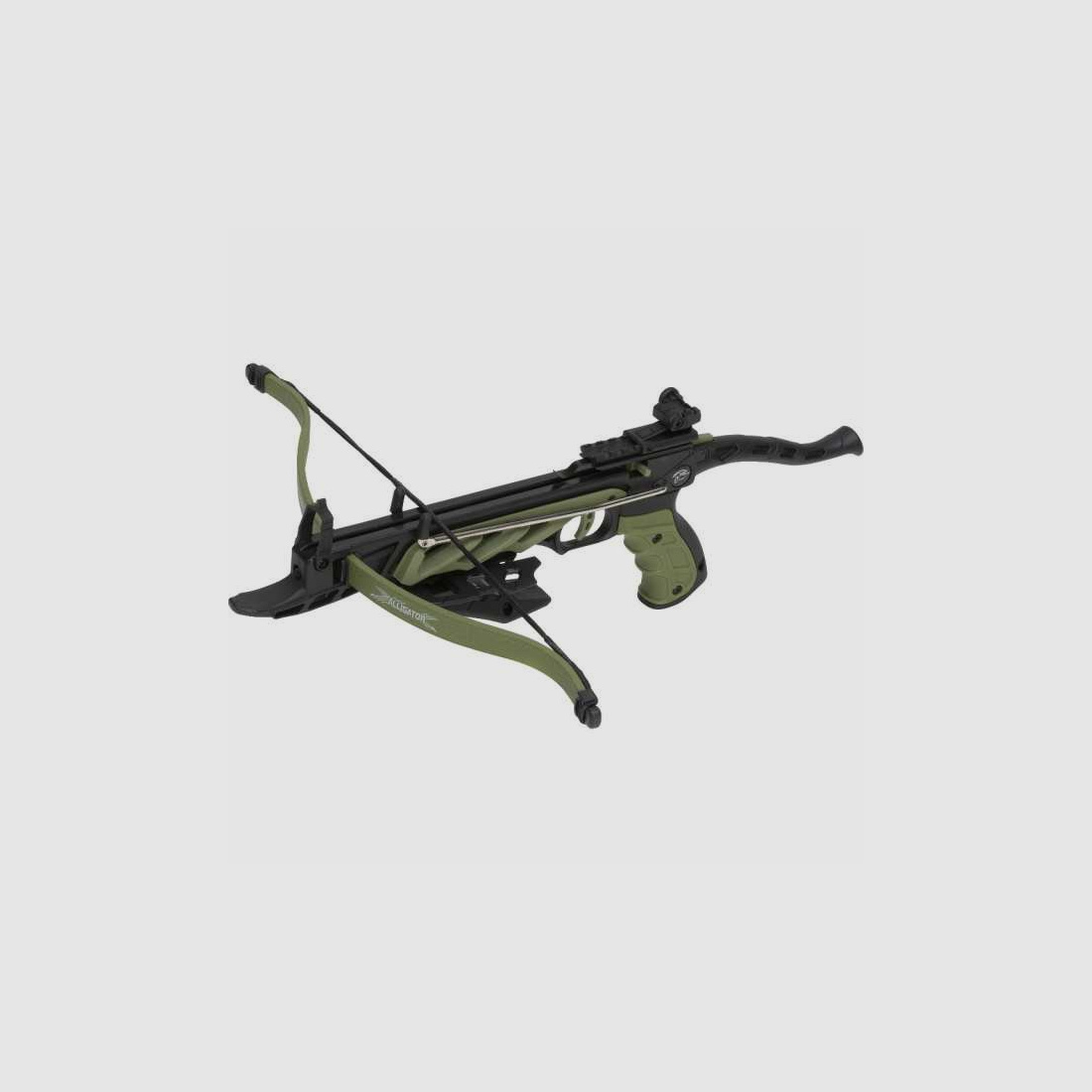Pistola de ballesta Haller Alligator 80 lbs verde
