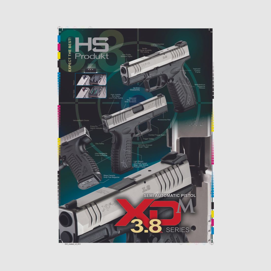 HS Produkt XDM-9 3.8 cal 9X19