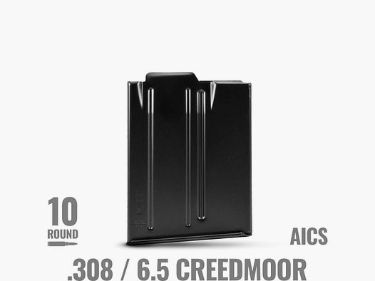 MDT AICS Metallmagazin .308 mit Binder-Platte - 10 Schuss