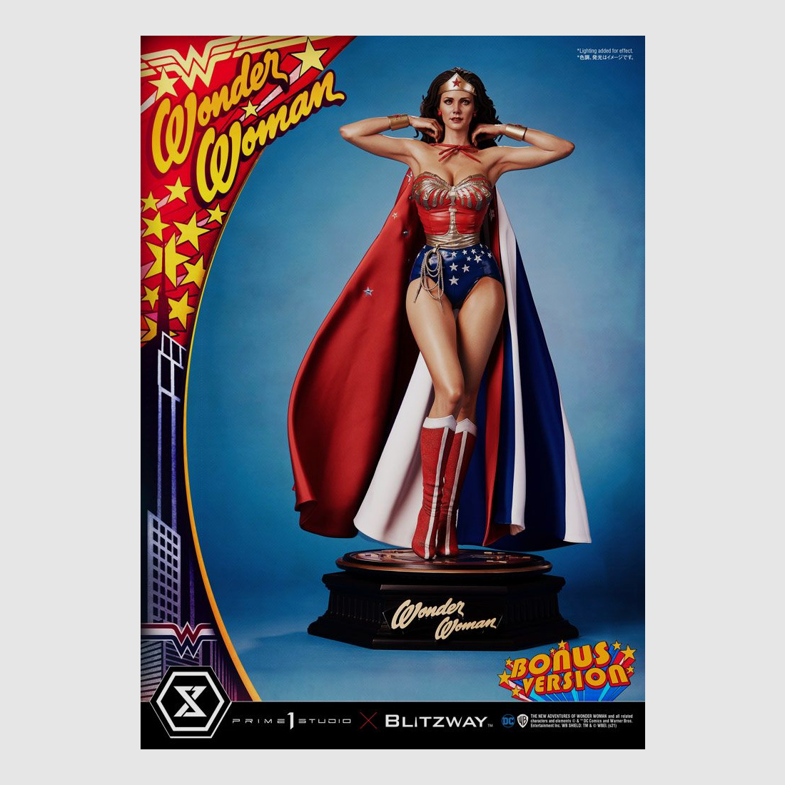 Wonder Woman 1975 Statue 1/3 Wonder Woman (Lynda Carter) Bonus Version 69 cm | 43091