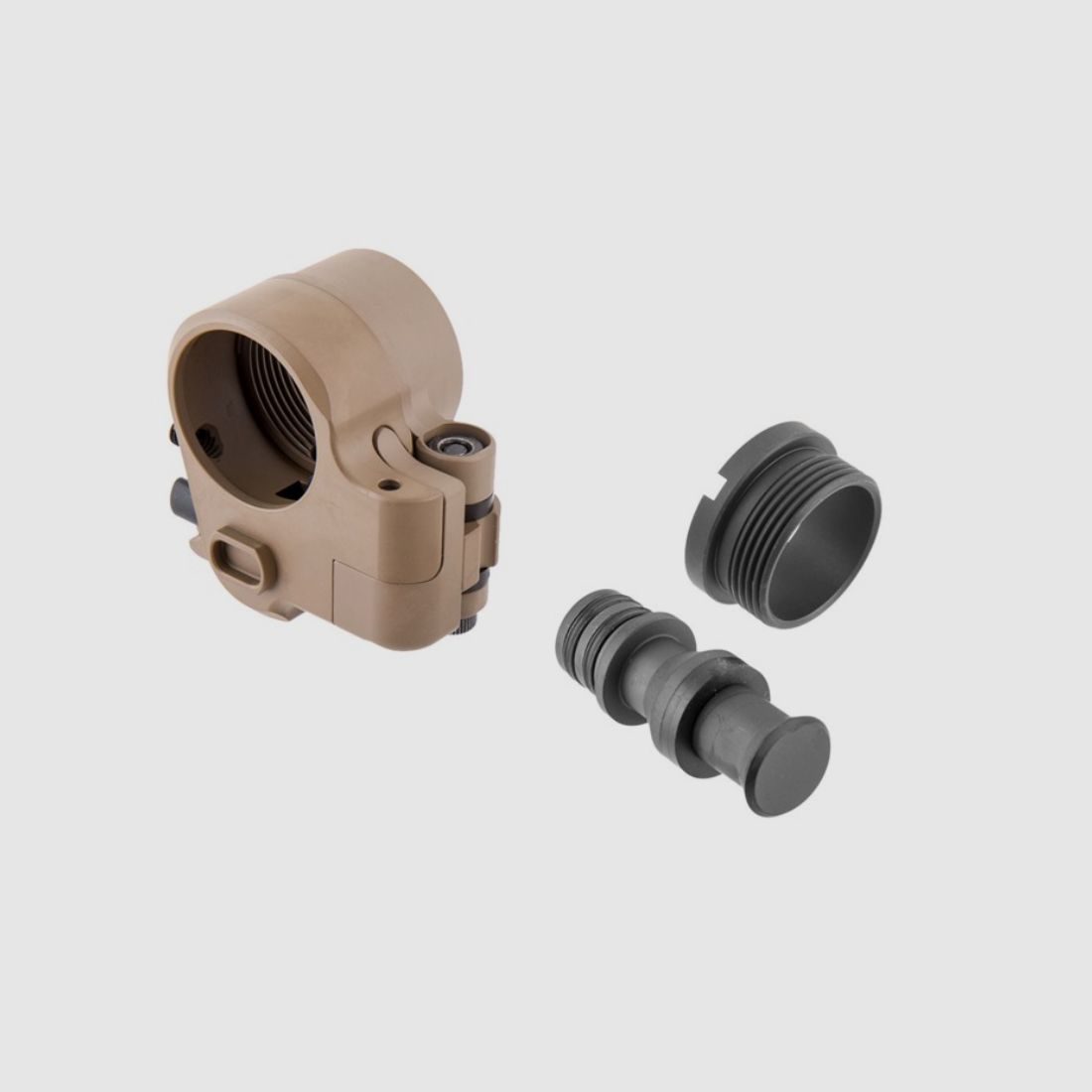 LAW TACTICAL - Klappschaft-Adapter Gen3-M für AR-Systeme FDE