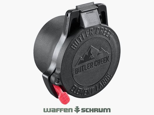 Butler Creek Okularschutzkappe mit Quick-Open-Button