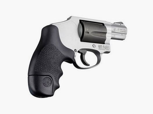 HOGUE BUTT HOGUE S&W J FRAME ROUND BUTT, CENTENNIAL/POLYMER BODYGUARD GRIP