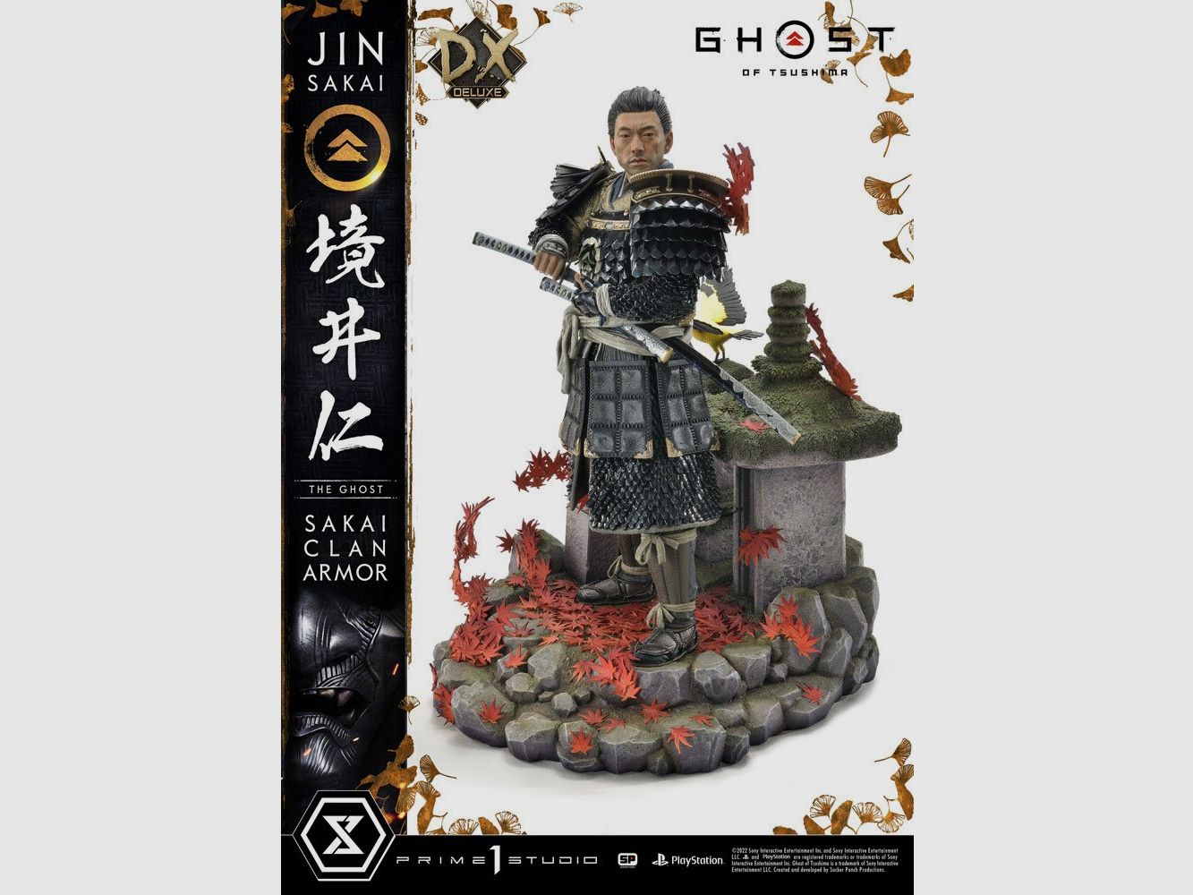 Ghost of Tsushima Statue 1/4 Sakai Clan Armor Deluxe Bonus Version 60 cm | 43023