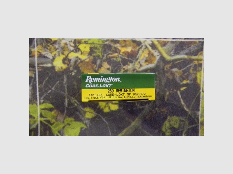 Remington Core-Lokt SP 280 rem 165 grains, image 2 of 3