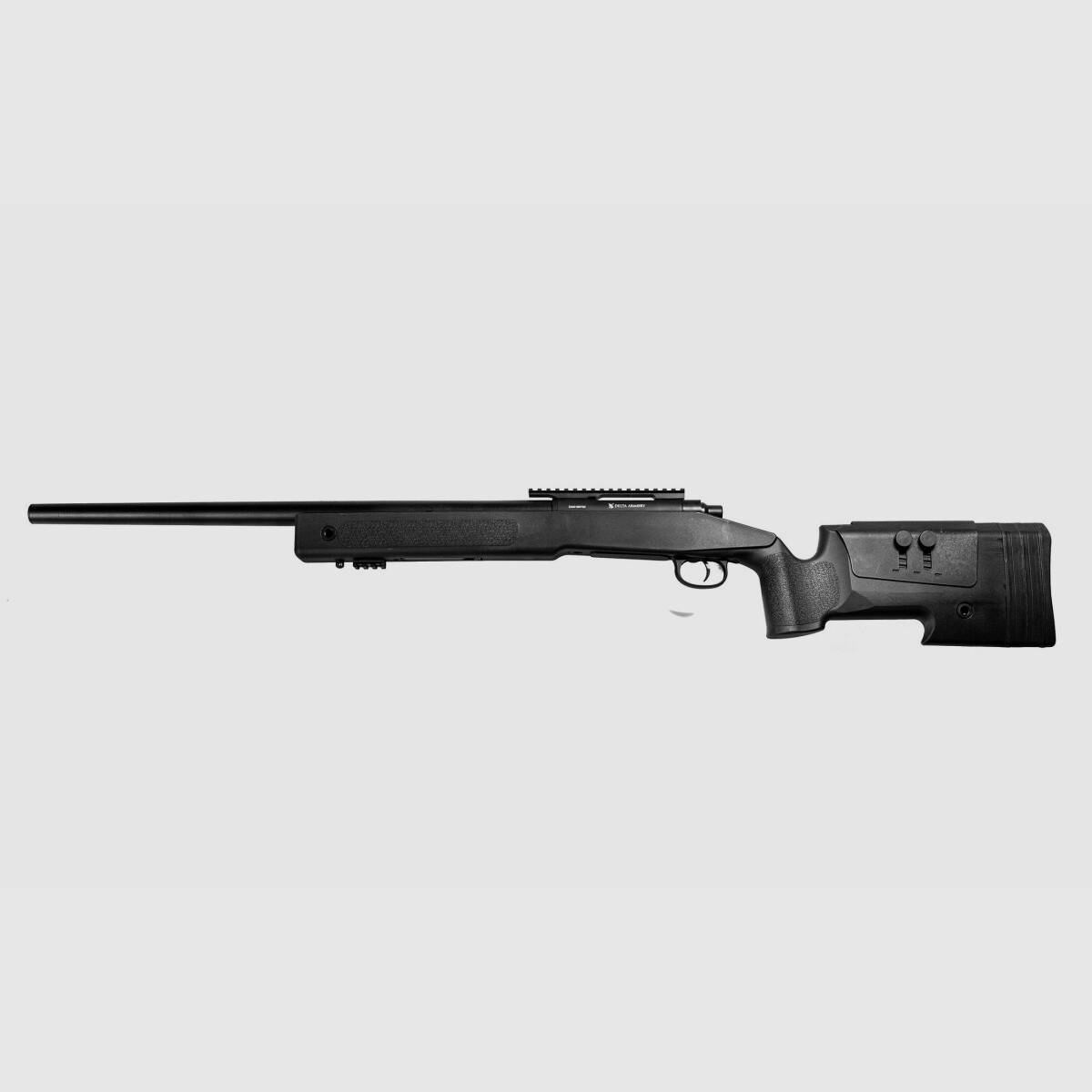Fucile da cecchino Airsoft M40A3 in nero -F- -Delta Armory