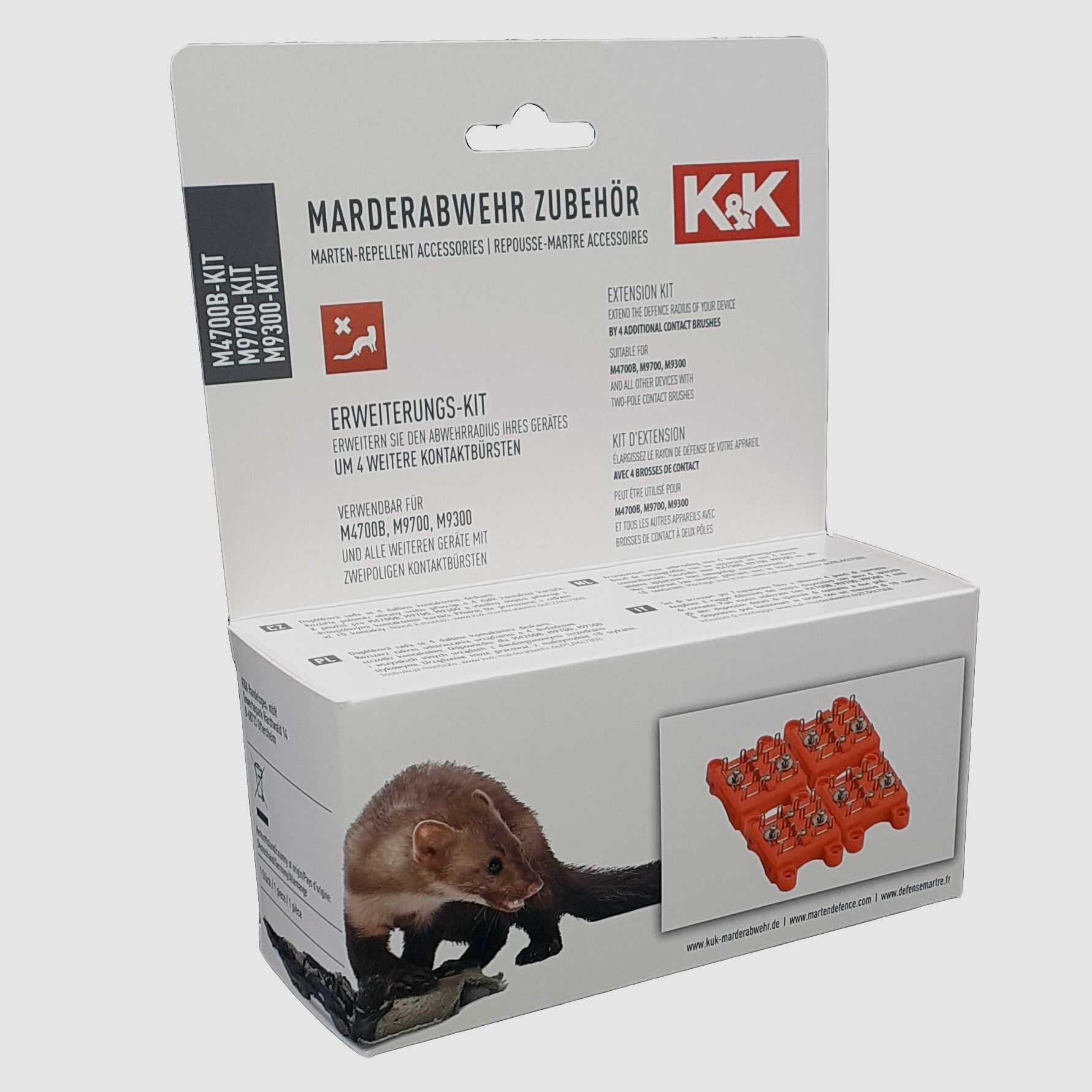 Extension set contact brushes for M9300/M9700, image 2 of 2