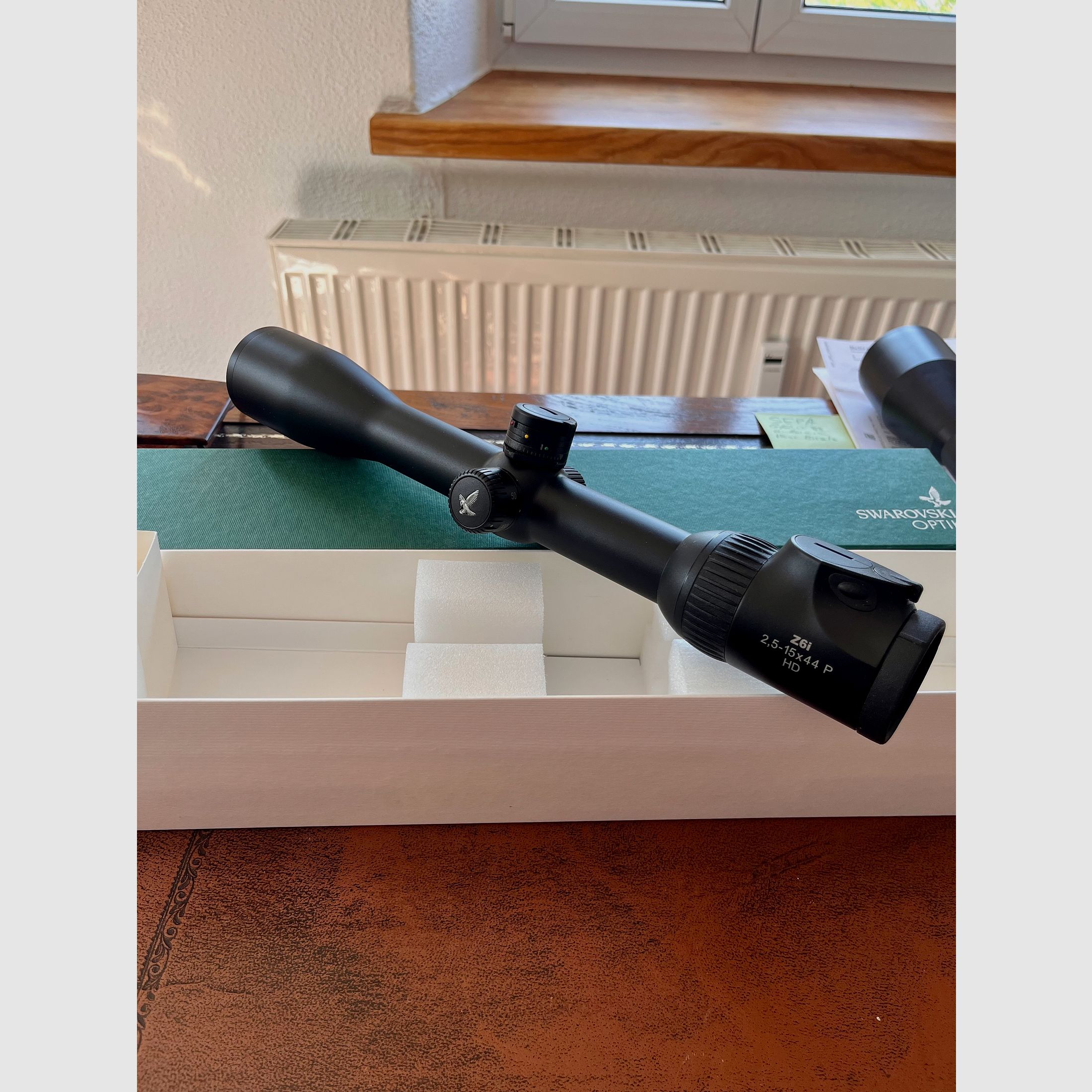 Neues Swarovski Z6i 2,5-15x44 mit Ballistikturm