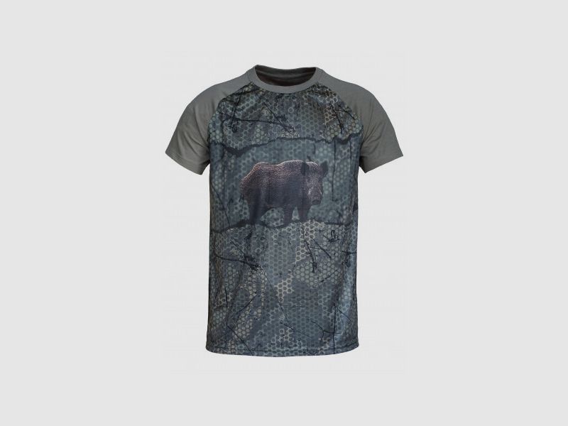 Benisport Forest Print 3D T-shirt Wild Zwijn