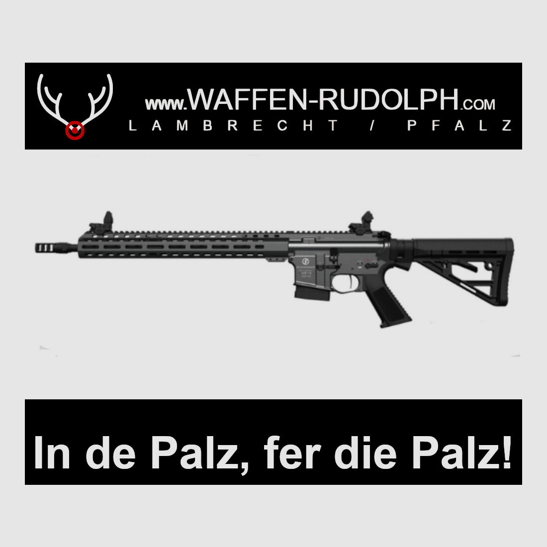 SCHMEISSER AR15 DYNAMIC Grey M5FL , 16,75″ 223Rem NEU bei Waffen Rudolph
