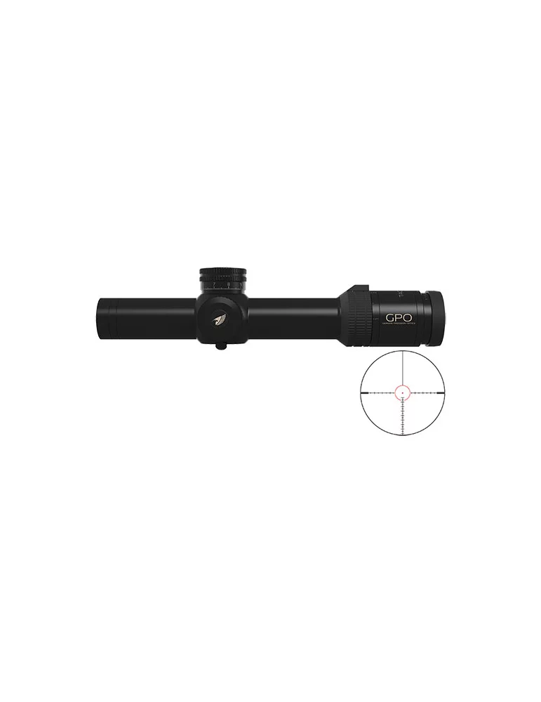 Lunette GPO Tactical 1-8x24