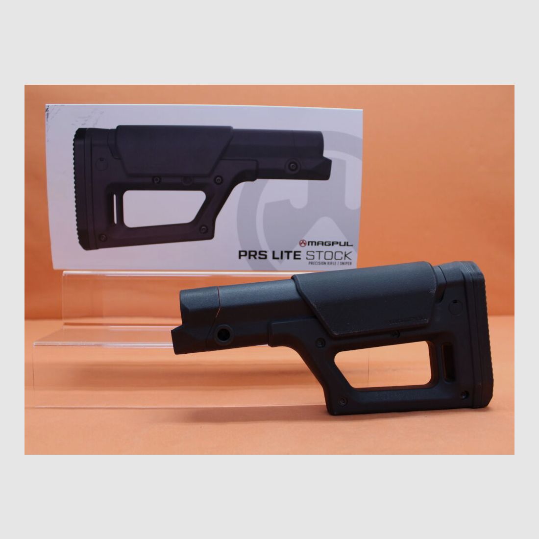 Magpul AR-15: Buttstock Magpul PRS Lite (MAG1159-BLK) Polymer Black (Precision Rifle/ Sniper Stock)