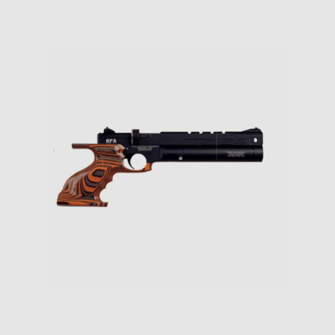 PCP-Pistole Reximex RPA Orange Laminated, Bild 2 von 2