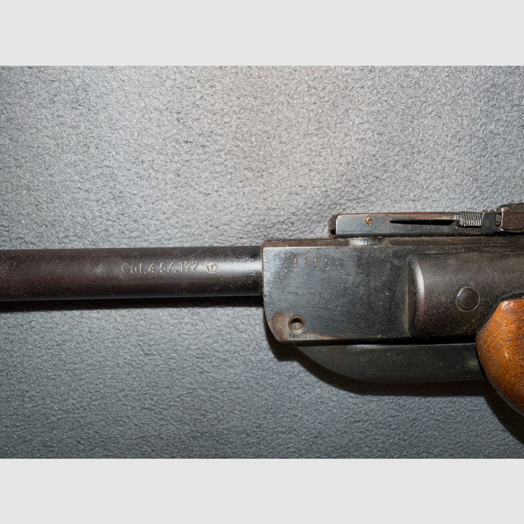 Anschütz air rifle Model 333 cal 4.5/177