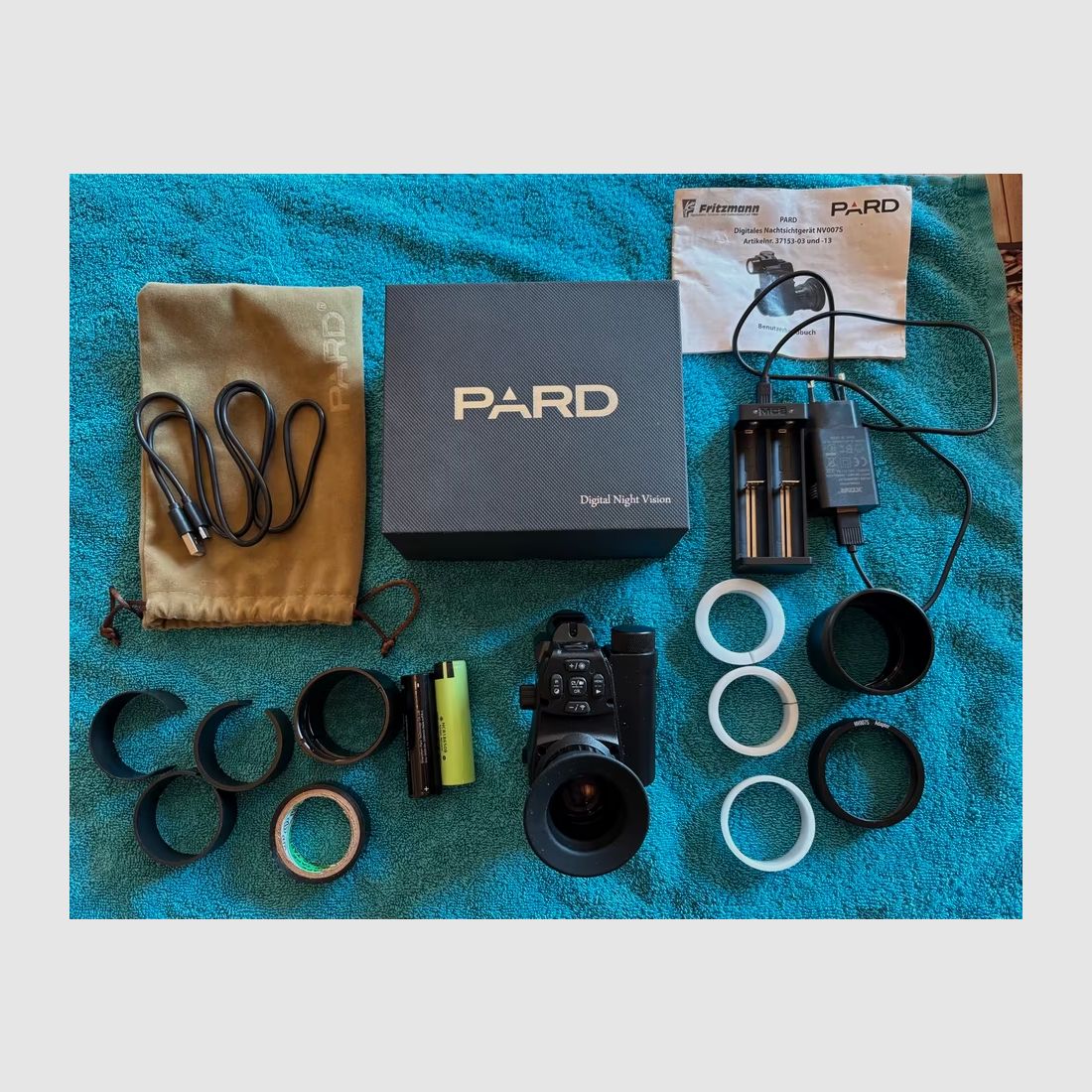 Pard NV007S Top wie neu mit viel Zubehör!