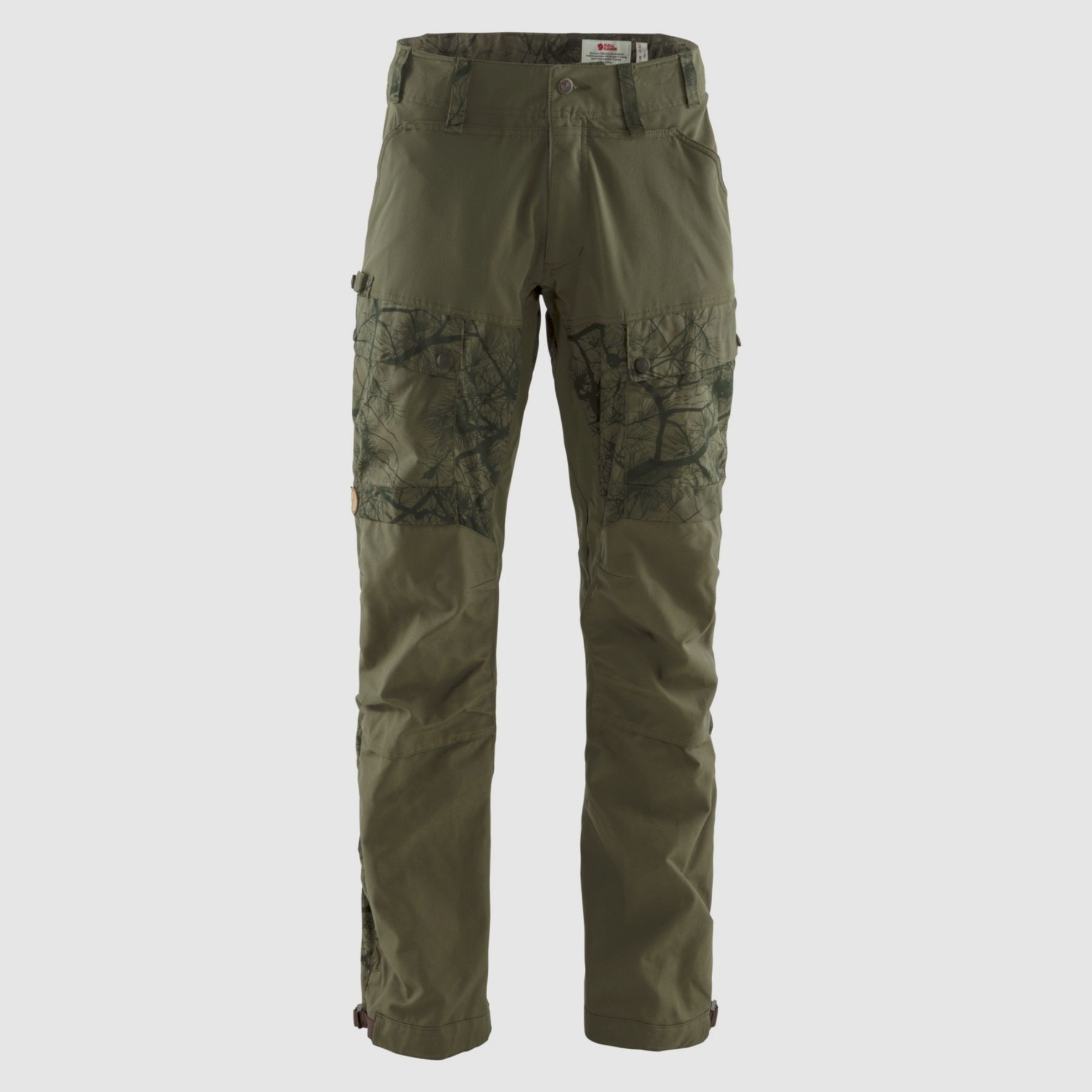 Fjäll-Räven Lappland Hybrid camo summer trousers for men