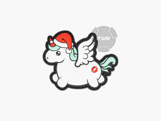 Patch Christmas Unicorn