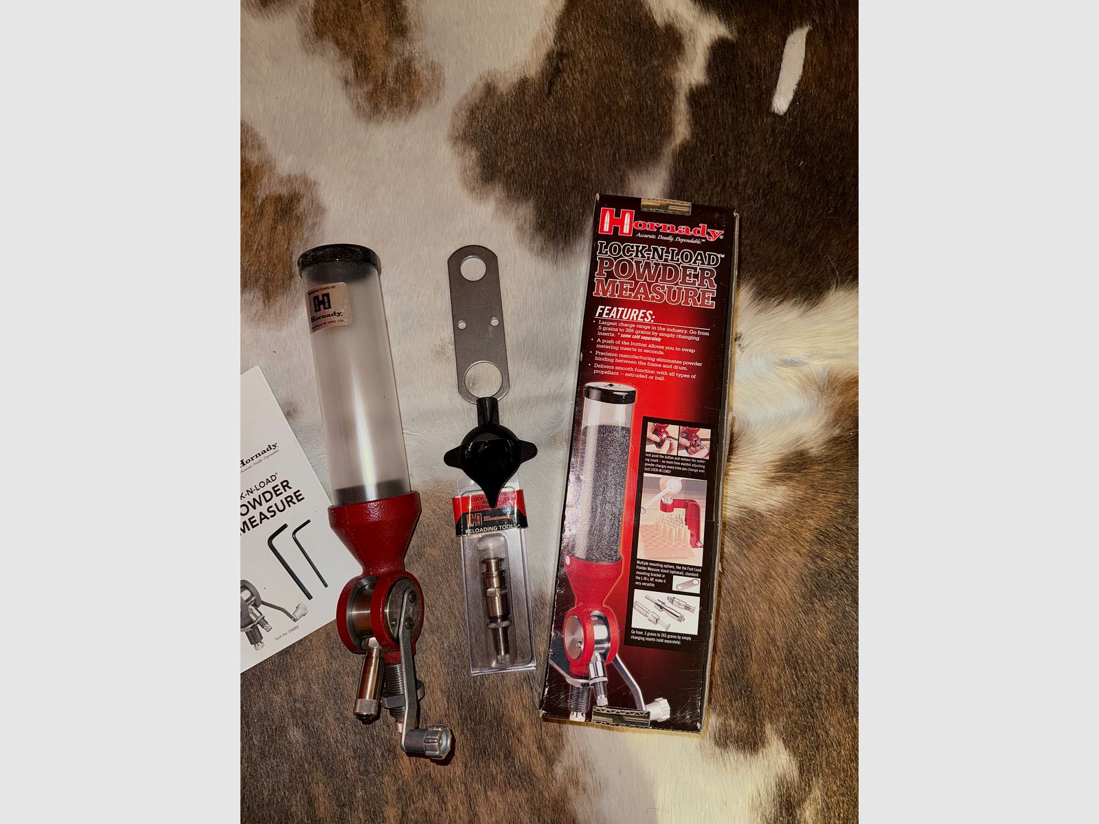 Hornady Lock-N-Load Pulvermessgerät (inkl. Gewehrmess-Einsatz)