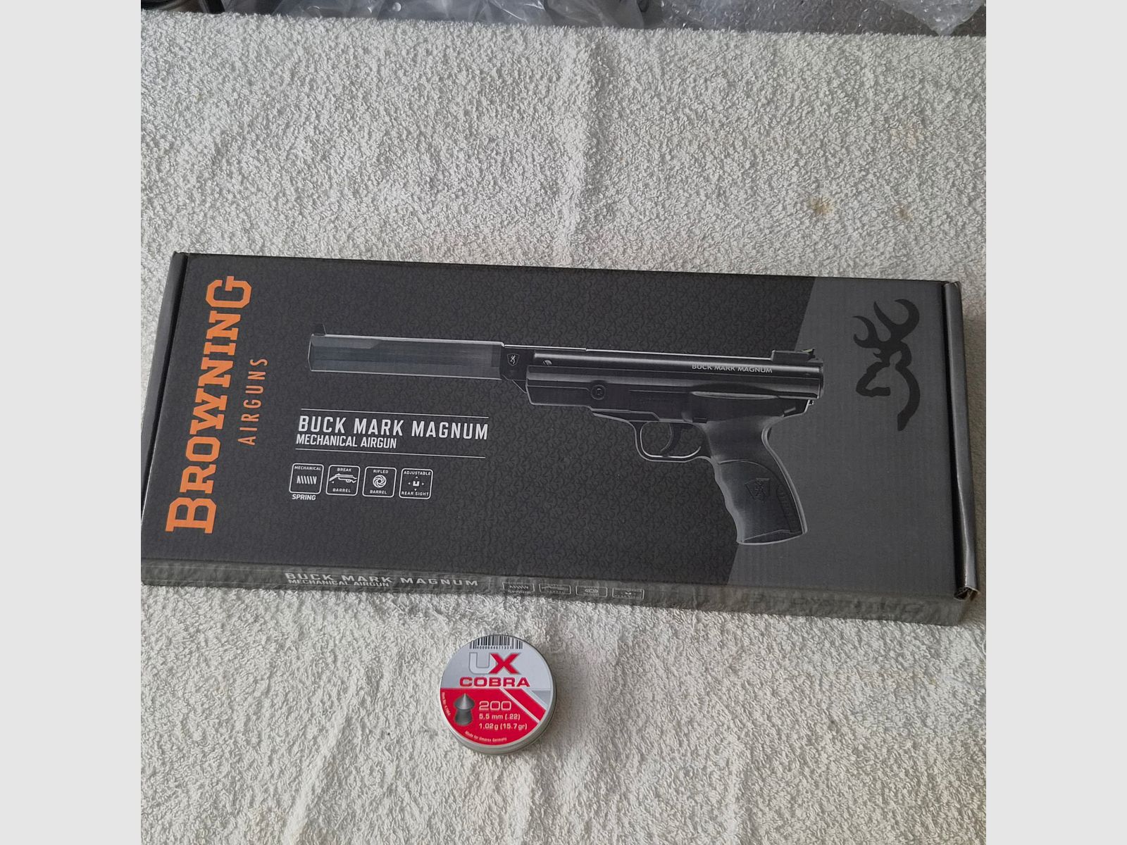 Luftpistole Browning Buck Mark Magnum