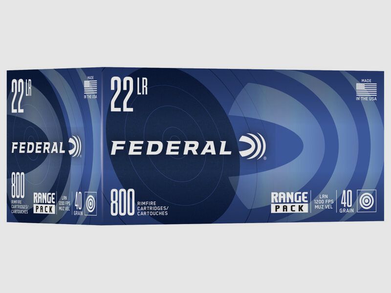 Federal Champion Training .22 LR 40GR LRN 800 cartucce