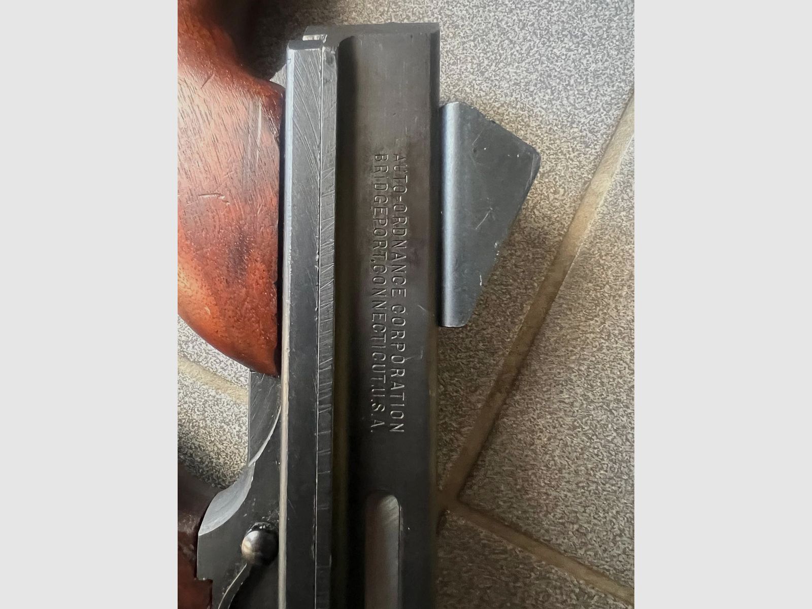 Halbautomatische Büchse -  1928A1 Thompson - .45Auto - ORIGINAL ,kein Lux Def Tec,