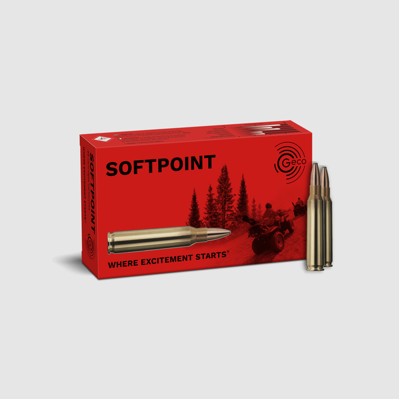 Geco .223 Rem. partial jacket 53 gr. - 20 pcs.