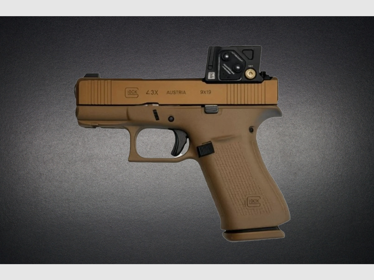 Glock 43X COA Coyote Limited Edition, image 2 sur 8