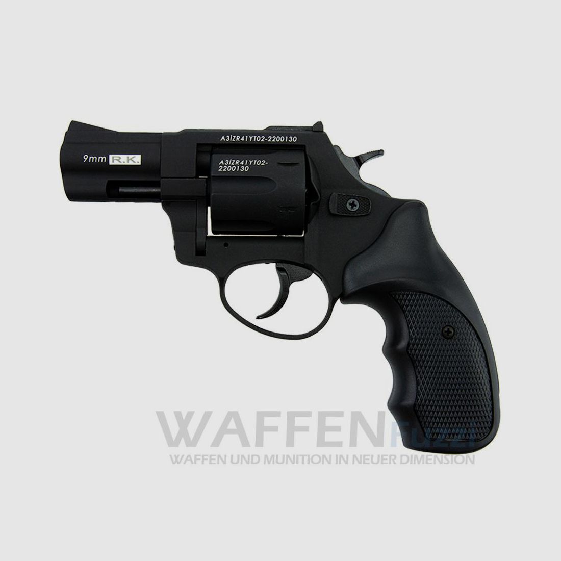 Zoraki R1 2,5 Zoll Schreckschusswaffe black matt