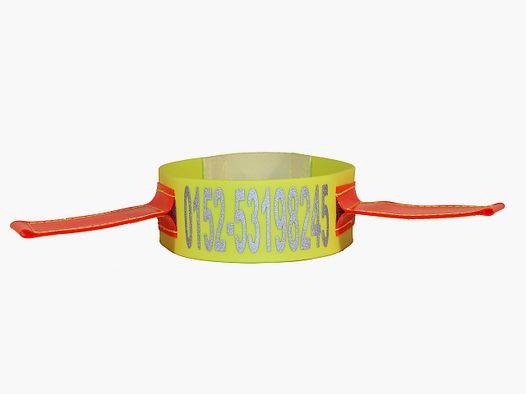 Brede Biothane Zweedse signaalhalsband