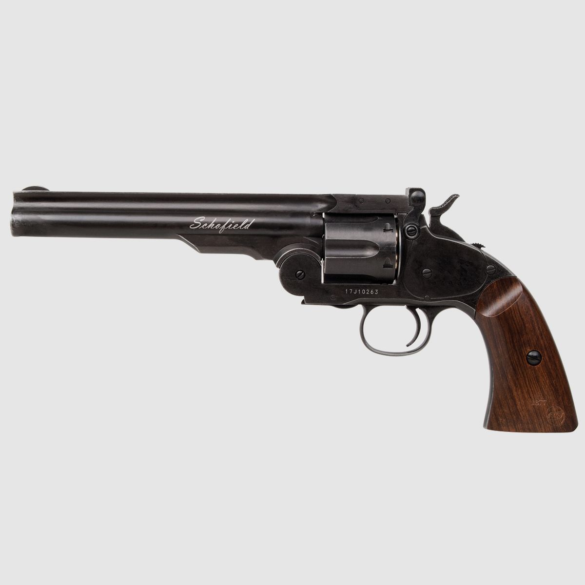 ASG Schofield 6" Starzejący się czarny 4,5mm - Powietrze Co2