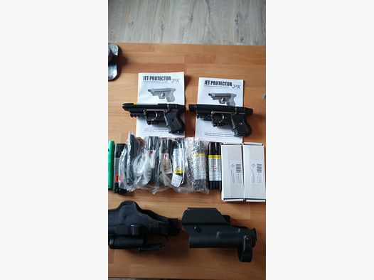 Jet Protector JPX Tierabwehr pistolet na pieprz z laserem