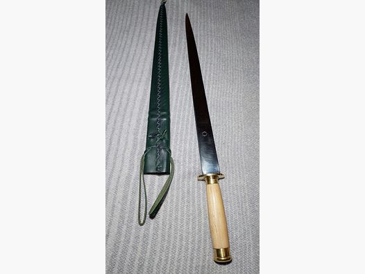 Irischer Scian / Skean Mittelalterlicher Dolch [Tod Cutler] – Historisch inspirierte Replik eines irischen Vorläufers des Dirks