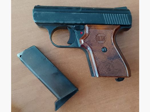 Alte Rhöner SM 15 Kal. 8 mm Knall im PTB 83/2 von 1976!