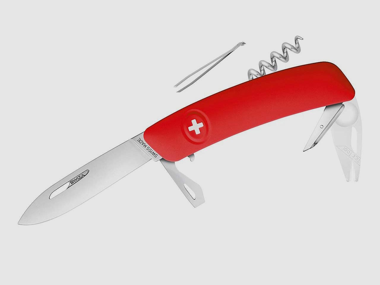 Swiza Klappmesser TT03 Klingenlänge: 7,5cm - Stahl 440 Klingensperre