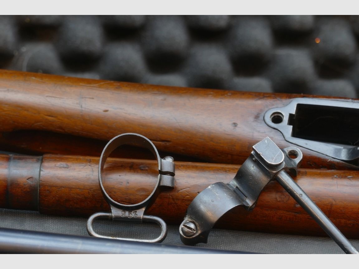 Schmidt Rubin 1889 – 7,5x53,5 GP90 – numeracja zgodna - karabinek z prostym ruchem bolca