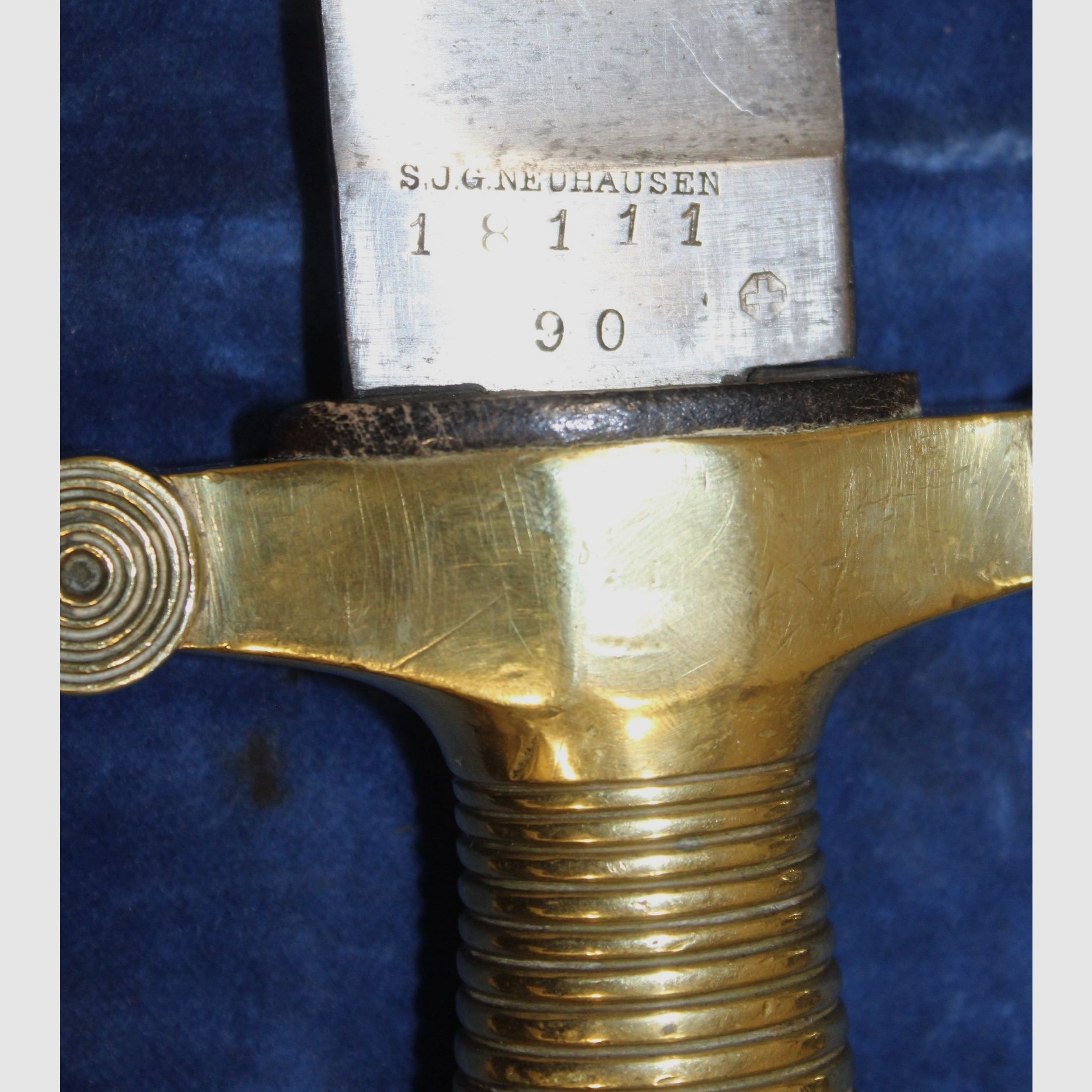 Schweizer M1842-75 Pionier-Säbel mit Sägerücken, Bild 6 von 10