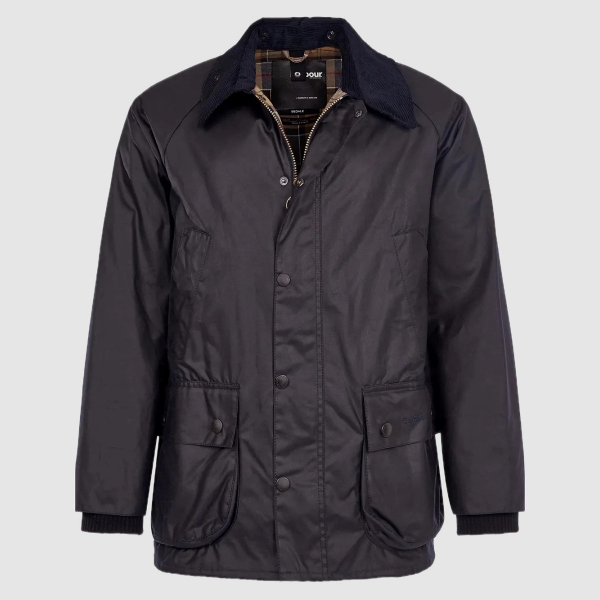 BARBOUR Woskowana kurtka Classic Bedale Navy