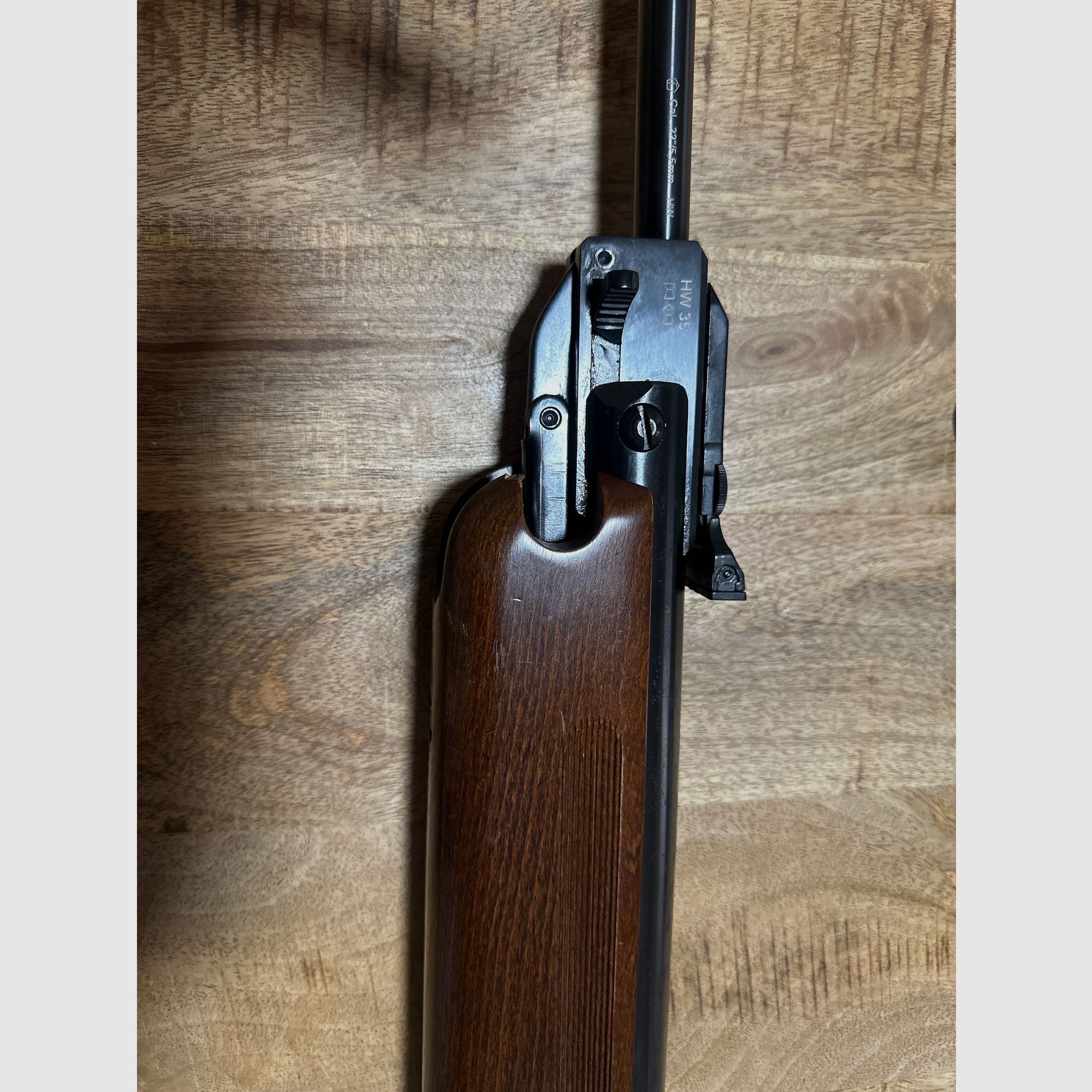 Weihrauch Luftgewehr HW 35 cal. 5,5 mm .22 mit F Kennzeichen 